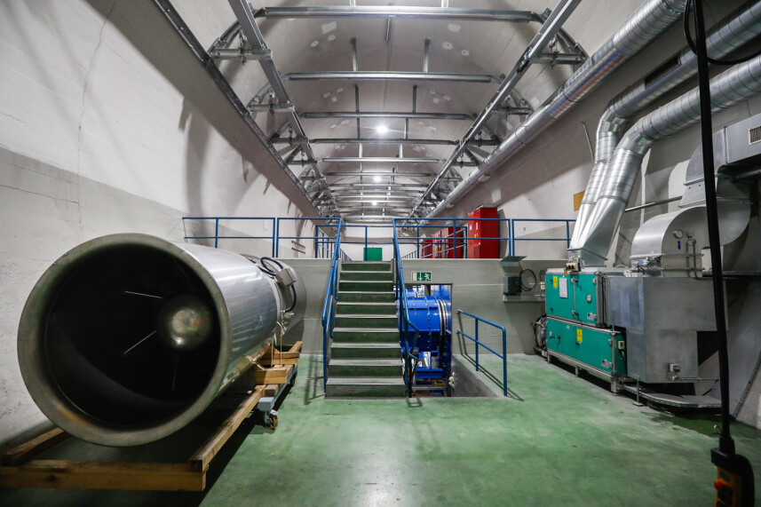Centrale de ventilation du tunnel de San Bernardino